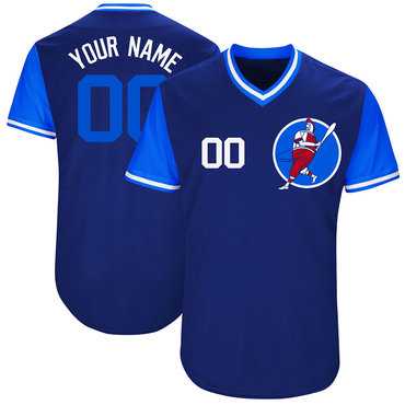 Cubs Blue Customized M&N New Design Jersey,We sell and wholesale Cubs Blue Customized M&N New Design Jersey on line form chian!